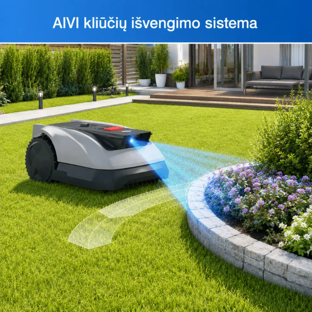 Ecovacs GOAT O800 RTK vejos robotas