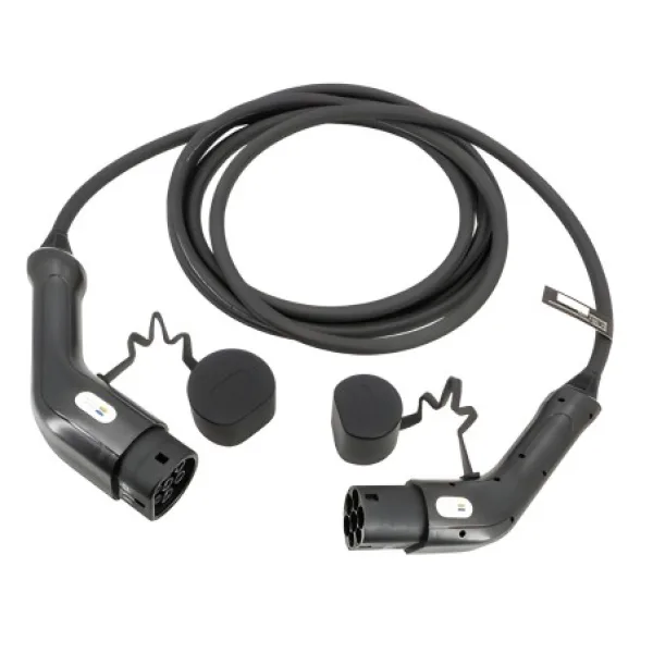 GYS Type 2–Type 2 elektromobilių įkrovimo kabelis, 32 A, 1 fazės, 5 m