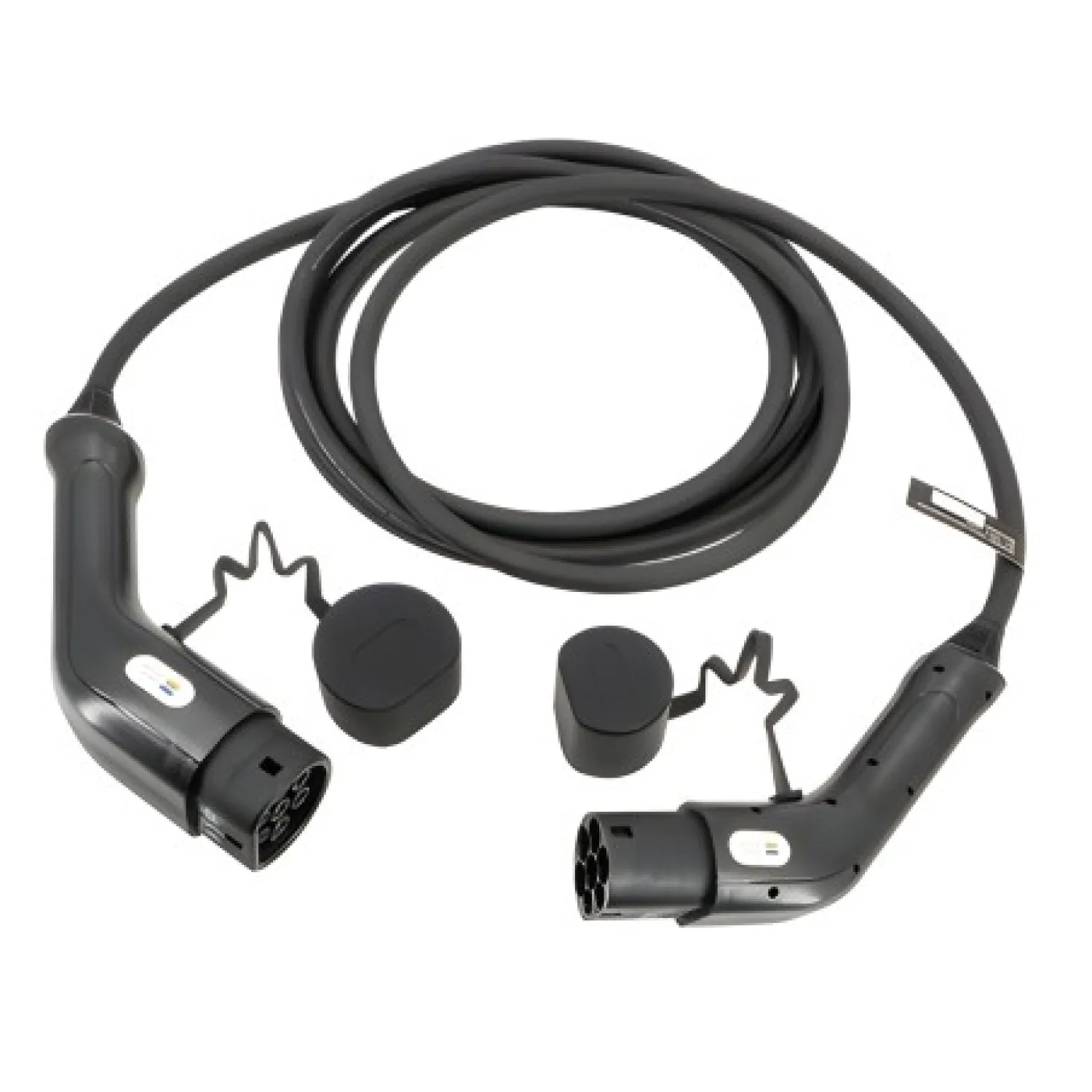 GYS Type 2–Type 2 elektromobilių įkrovimo kabelis, 32 A, 1 fazės, 5 m