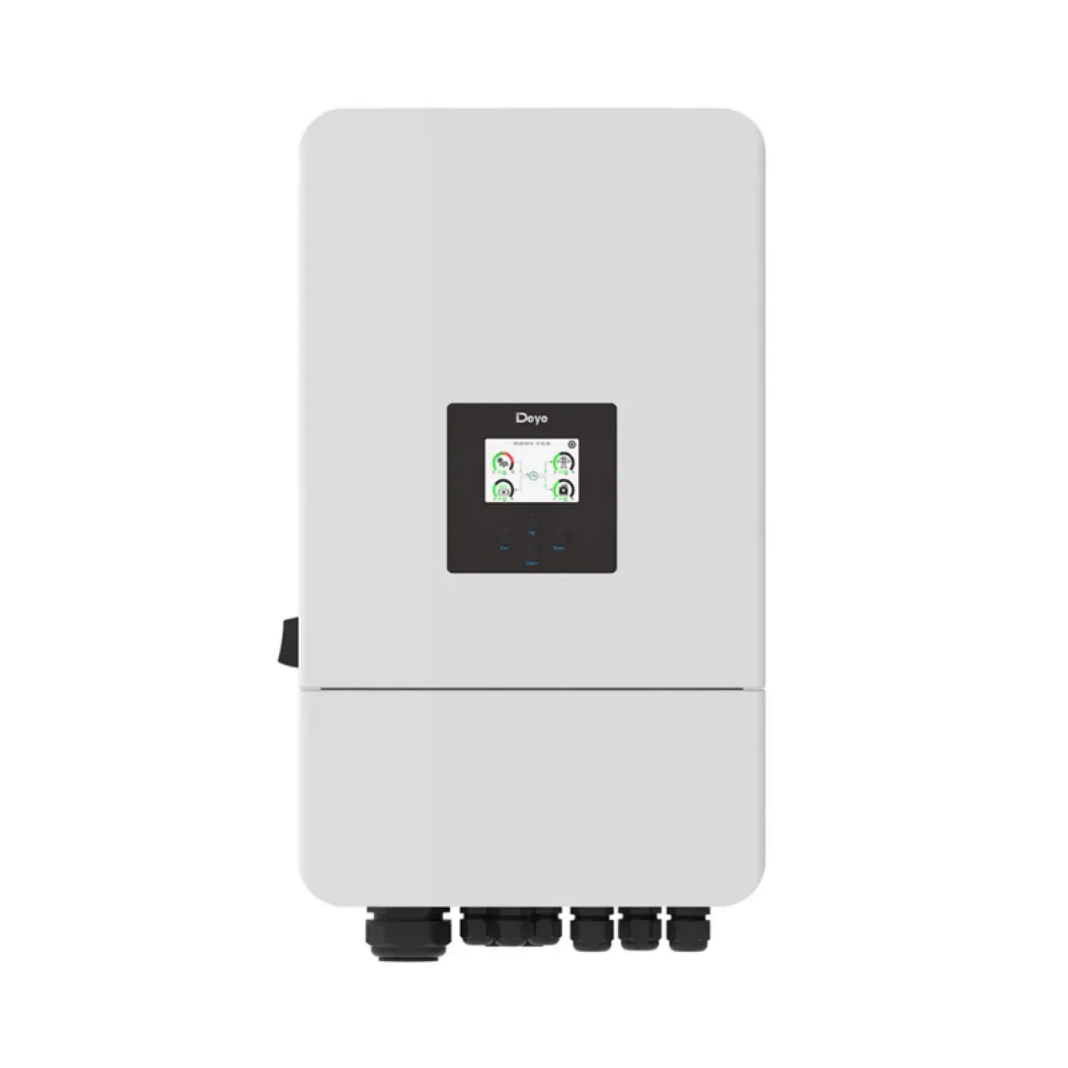 Deye žemos įtampos komplektas LV 12 kW hibridinis inverteris + 16 kWh kaupiklis